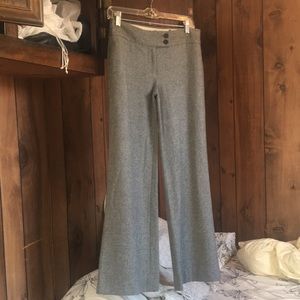J. Crew Gray Wool Pants, Size 2